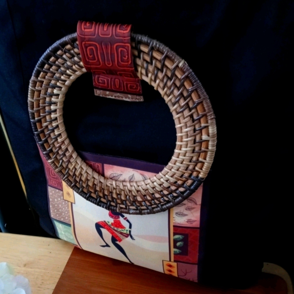 1PC Beautiful Afrocentric Deluxe Tote Bag - Picture 8 of 15